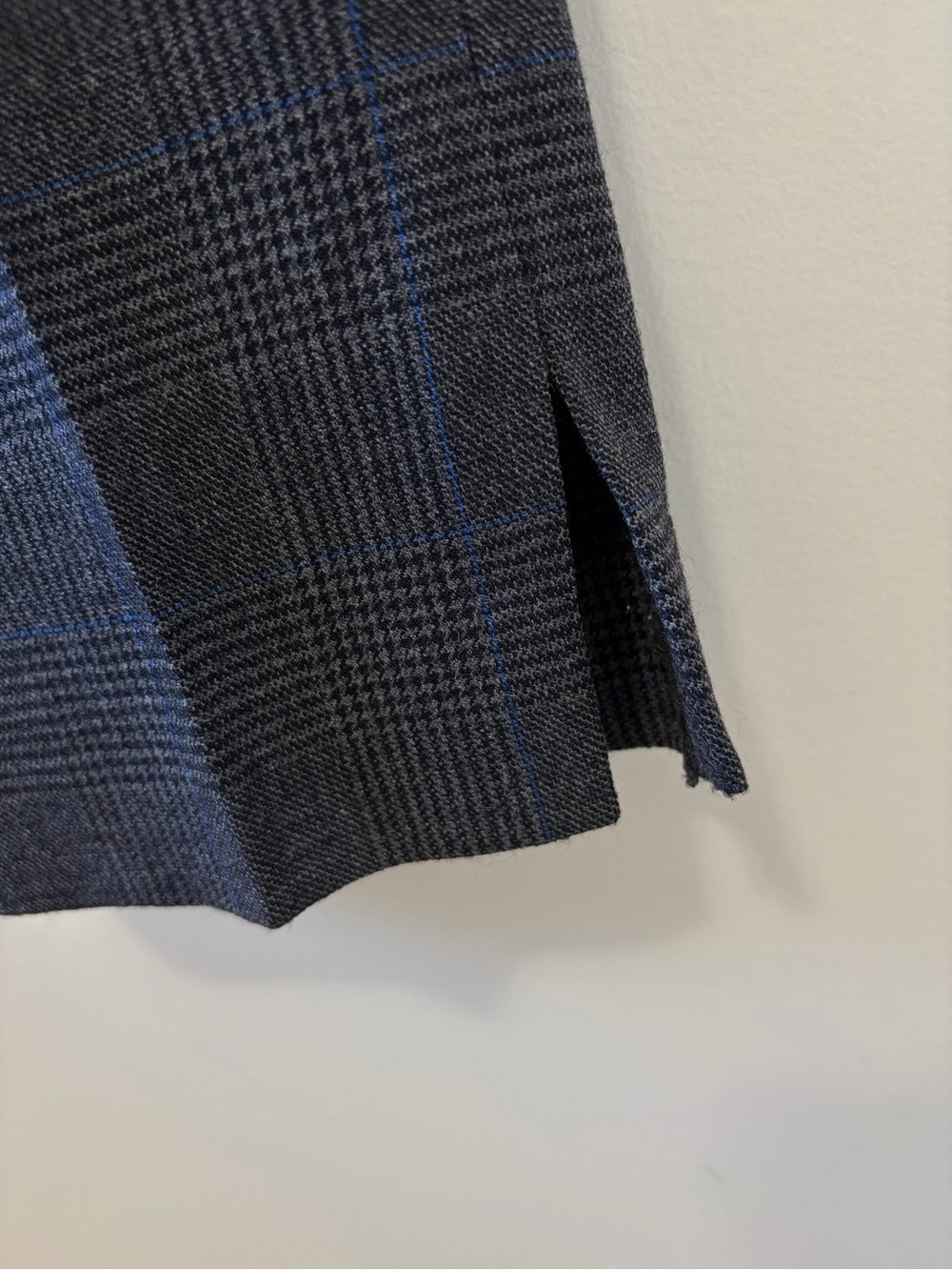 KENZO JUNGLE 90s VINTAGE WOOL BLEND TAILORED PLAID TROUSERS SIZE 42 - Picture 5 of 11